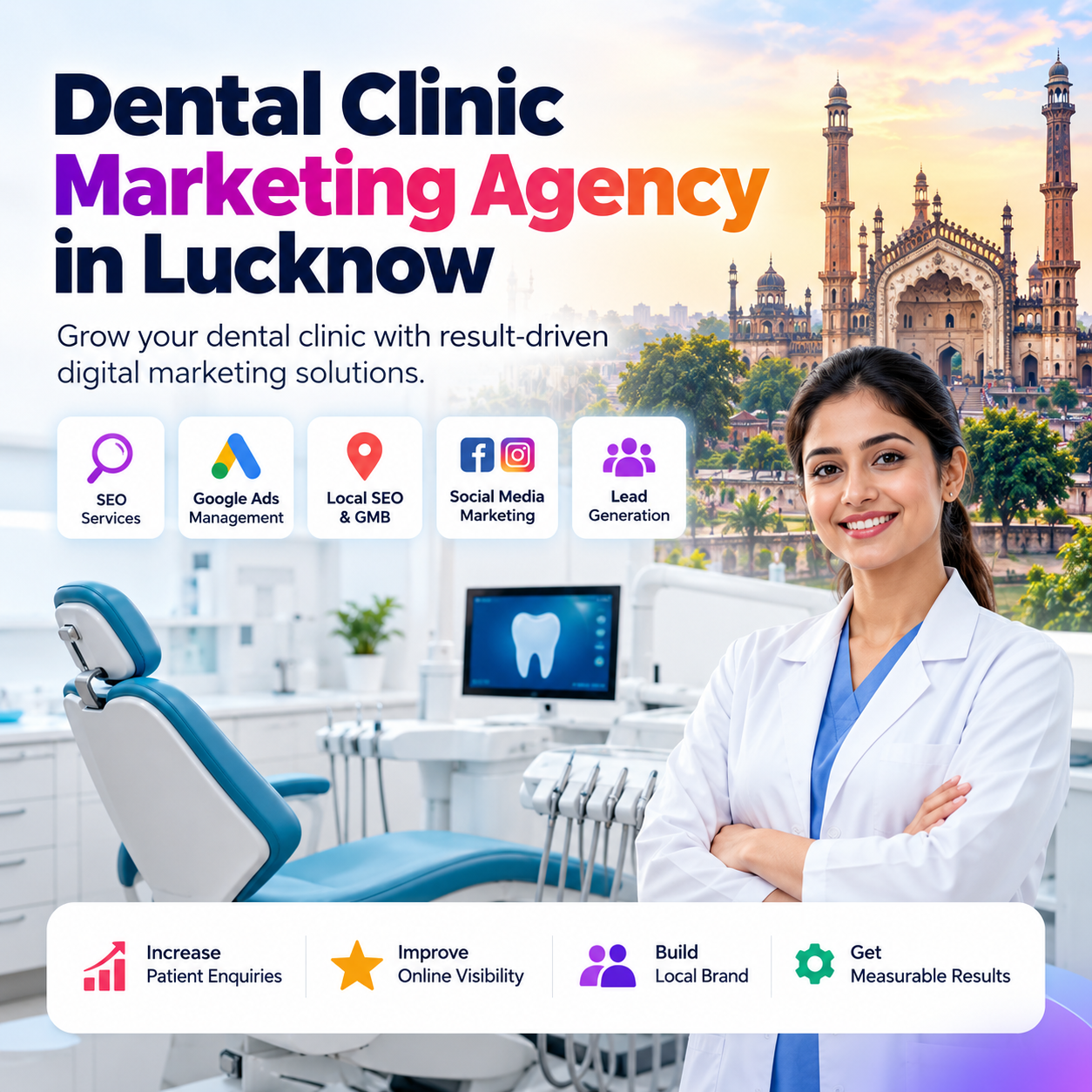Dental clinic marketing agency in Lucknow